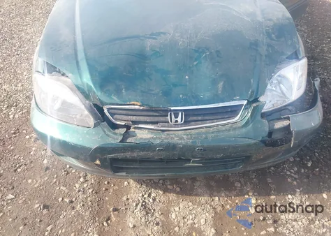 1999 Honda Civic Lx из США, поврежденный, VIN 2HGEJ6671XH573555